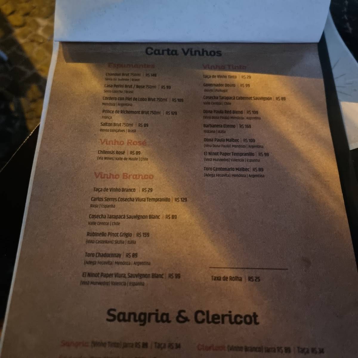 Forneria Ciao cardápio