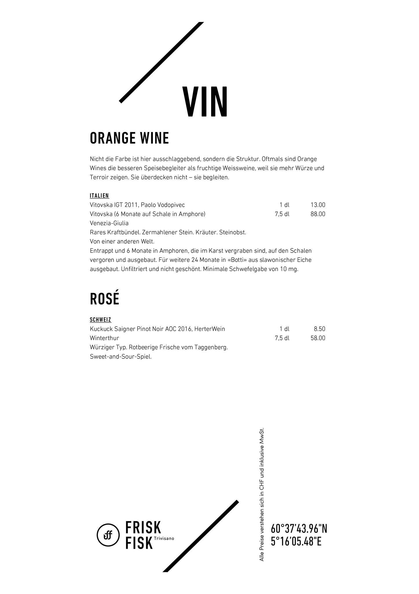 Menu di Frisk Fisk 