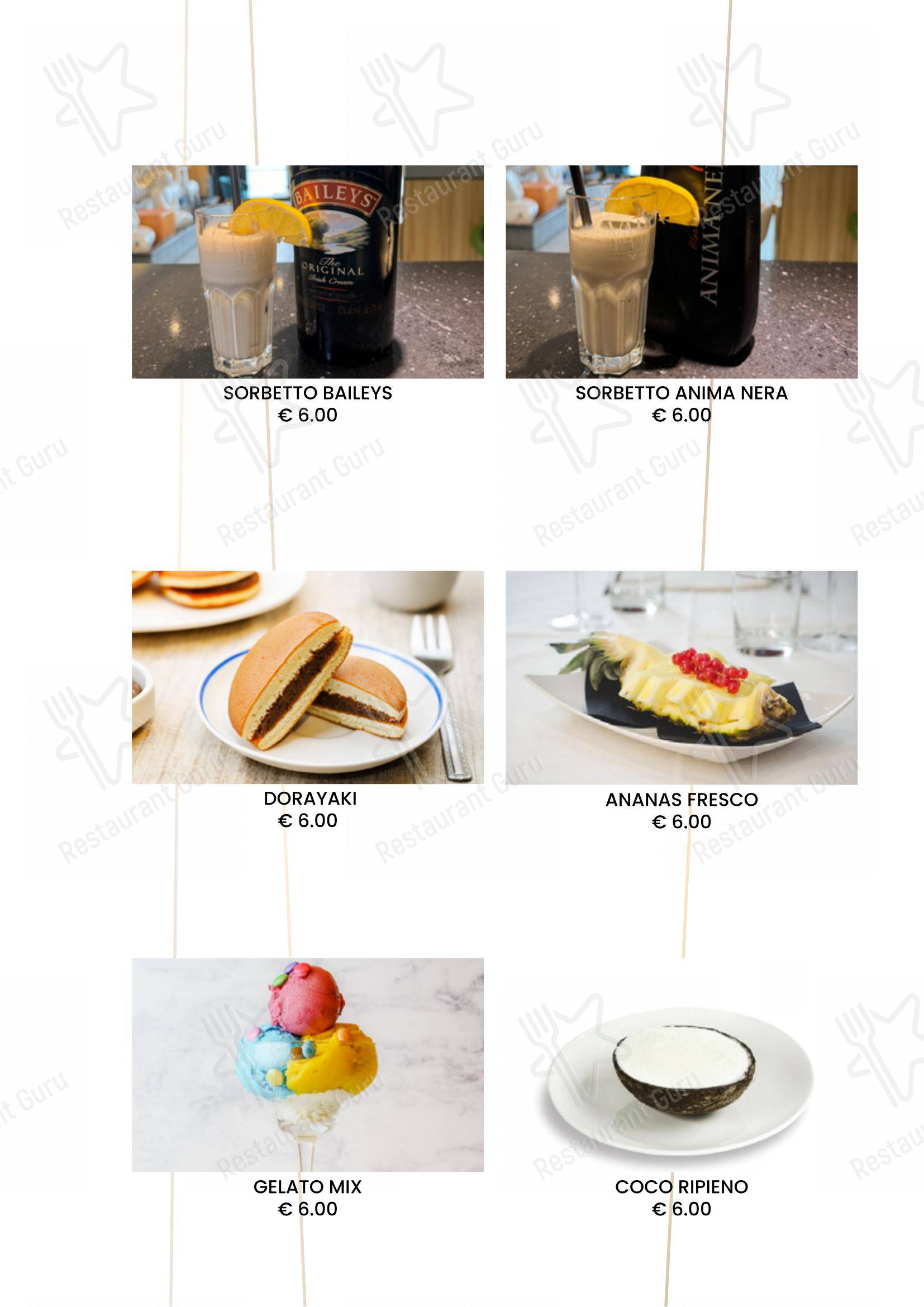 Menu di Ristorante Fuji Sushi - Основное меню