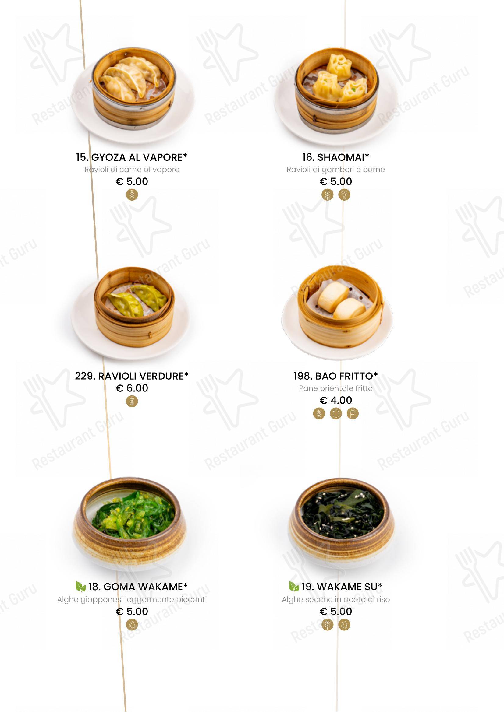 Menu di Ristorante Fuji Sushi - Основное меню