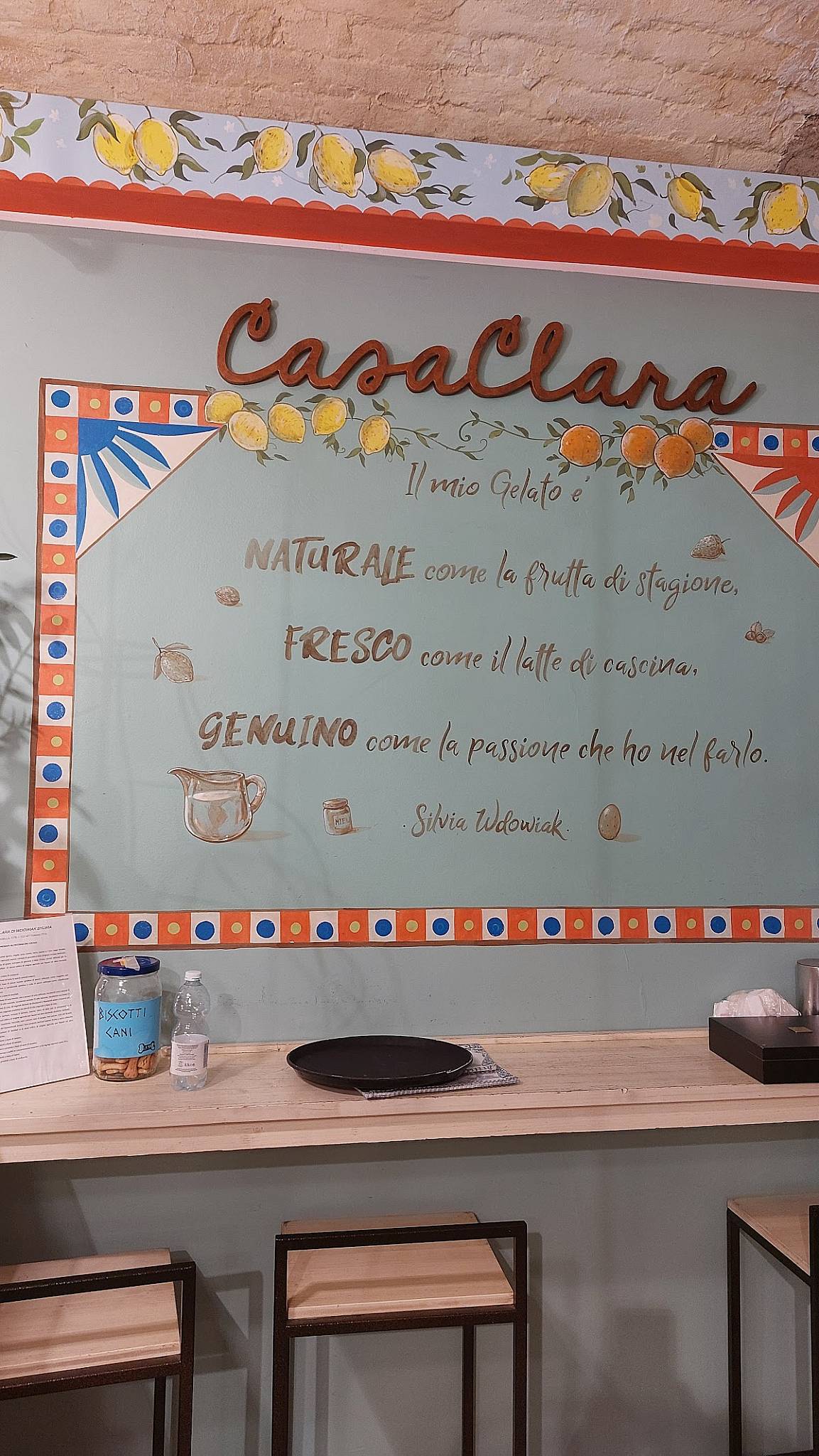Menu di Casa Clara 