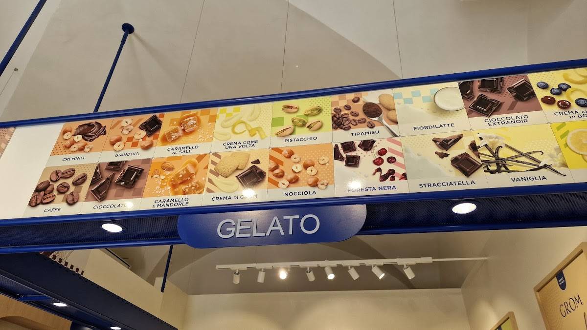 Menu di Gelato 