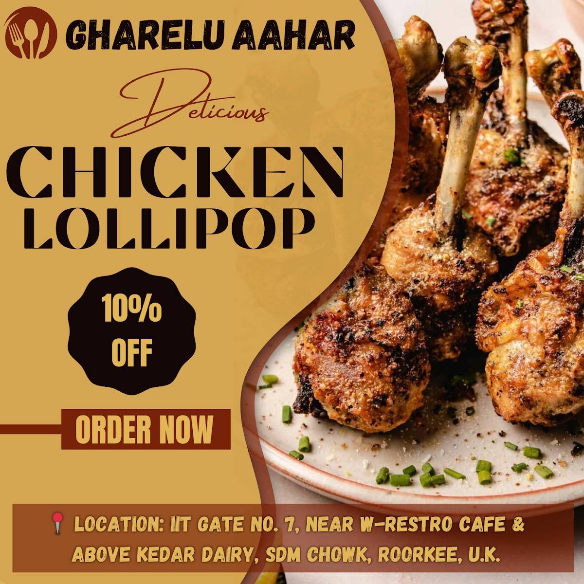 Gharelu Aahar menu
