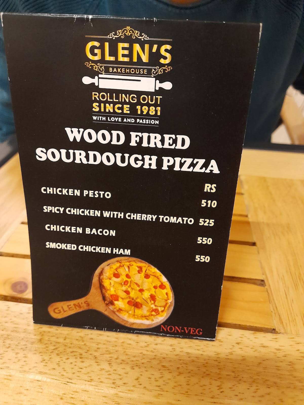 Menu at Glen's Bakehouse BEL Road, Bengaluru