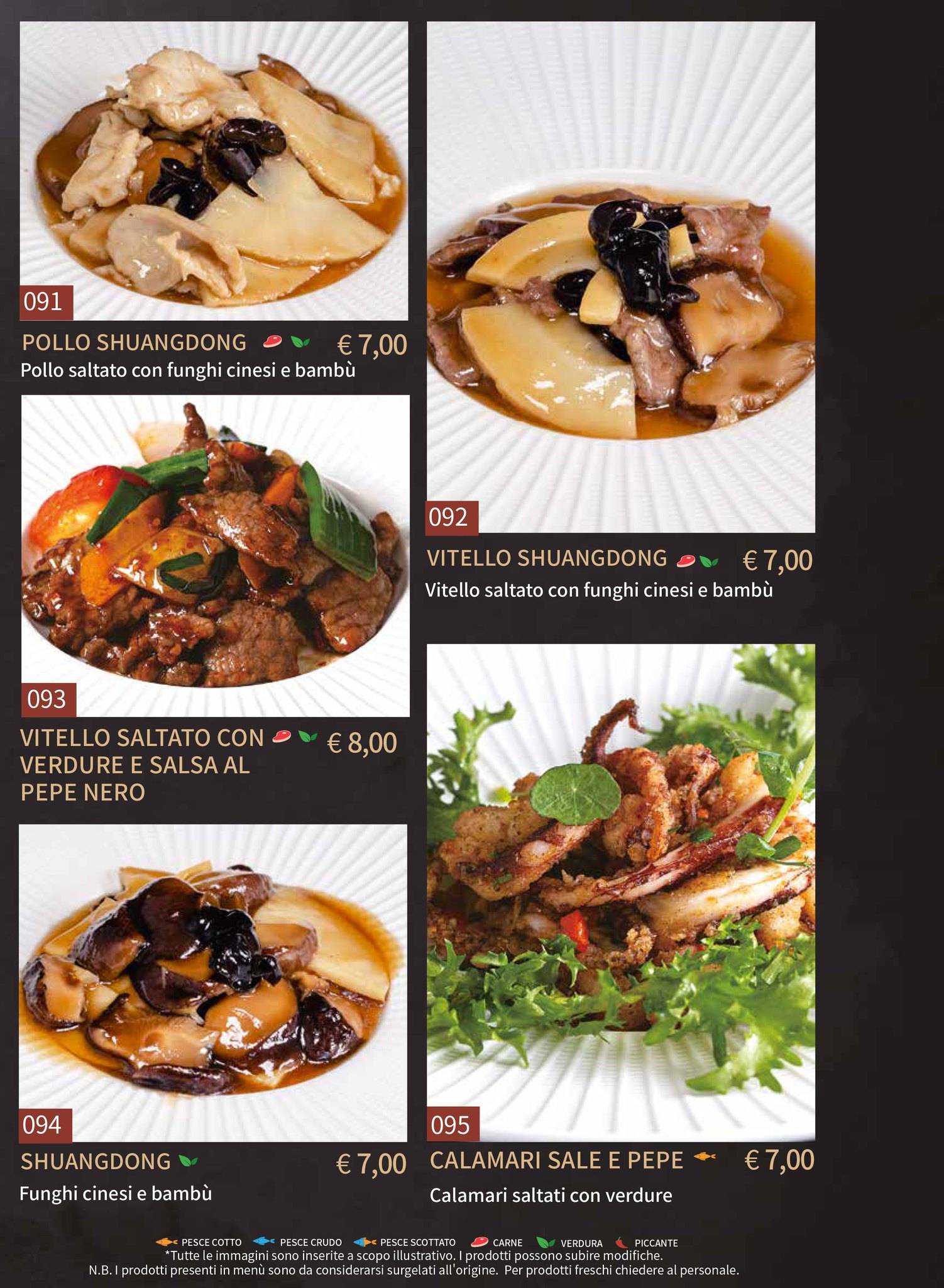 Menu di Gohan Trapani - Ristorante Giapponese 