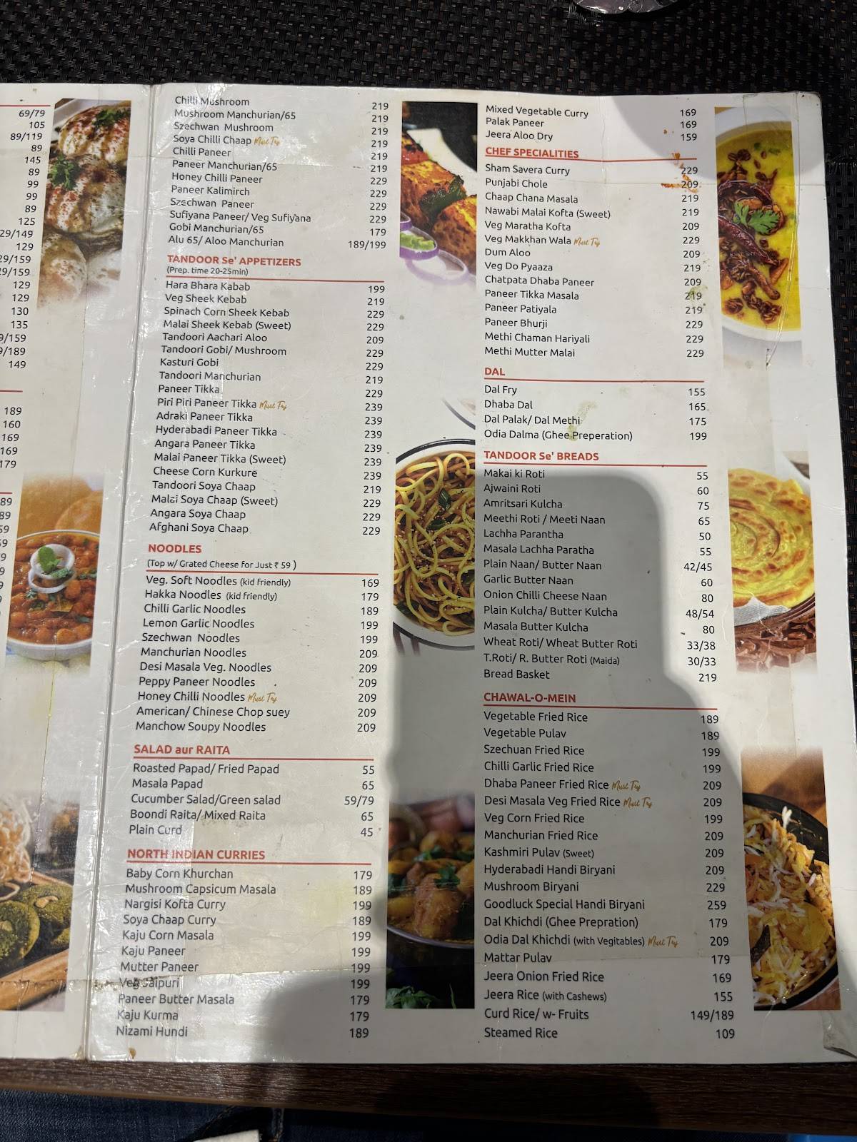 Goodluck The Venue Multi-cuisine Restaurant menu