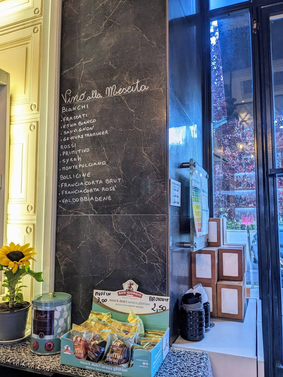 Menu di Gran Caffè Mazzini 