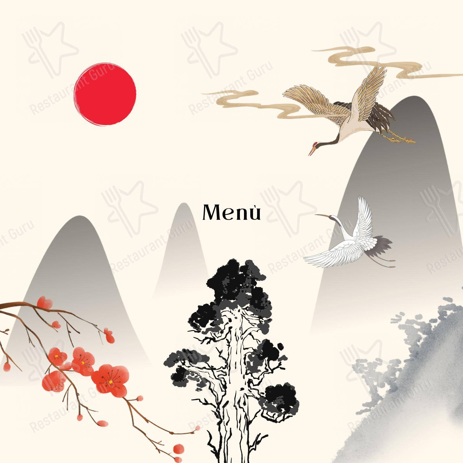 Menu per Grande Bambù 2 ristorante