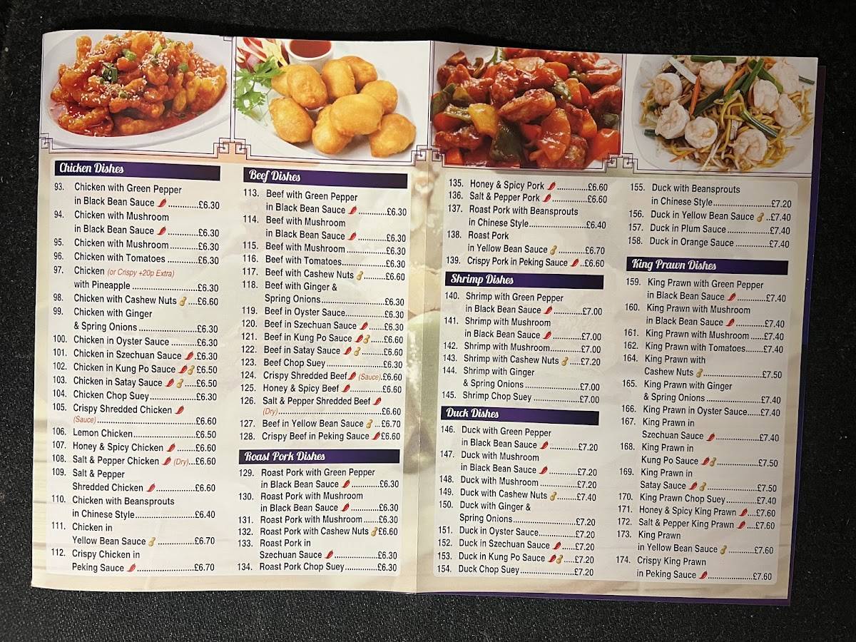 Menu At Great Wall Fast Food Warwick 