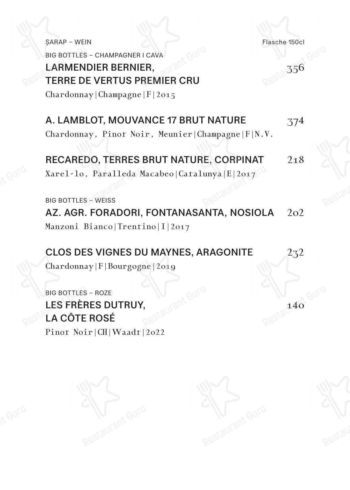 Menu di Gül Restoran - 菜单