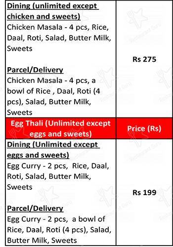 GupShup at Biryanizz menu