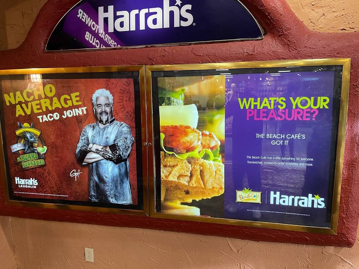 Menu at Guy Fieris El Burro Borracho restaurant, Laughlin