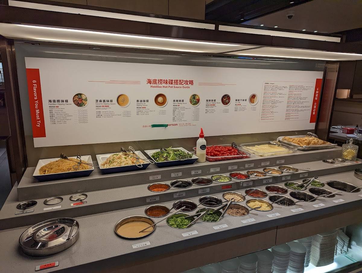Menu at Haidilao Hot Pot restaurant, London, Unit 4