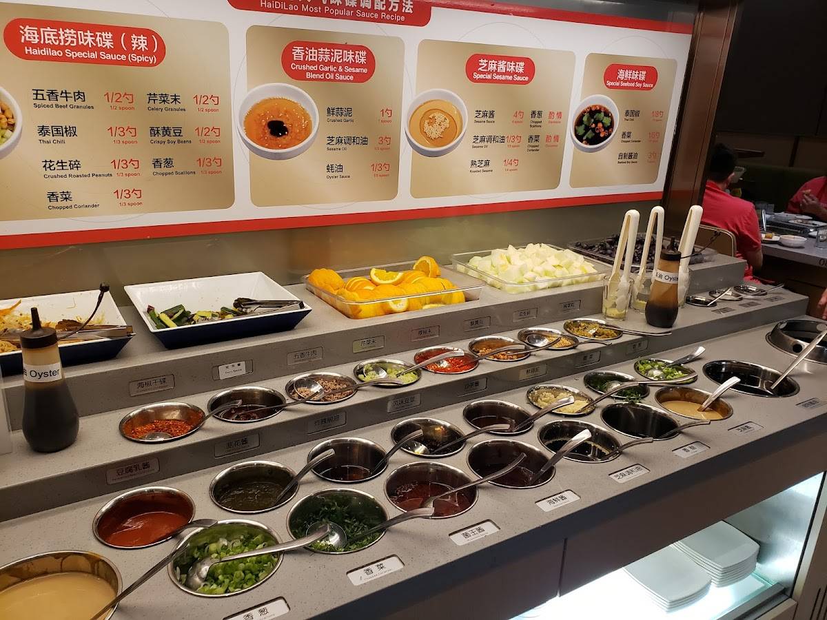 Menu at Haidilao Hot Pot restaurant, London, Unit 4