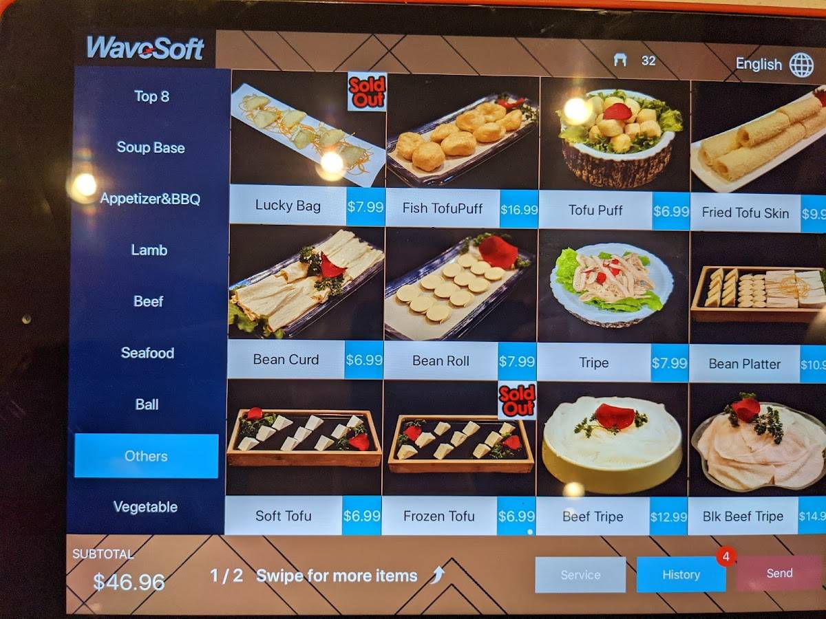 Menu at Happy Lamb Hot Pot, Richmond restaurant, Richmond