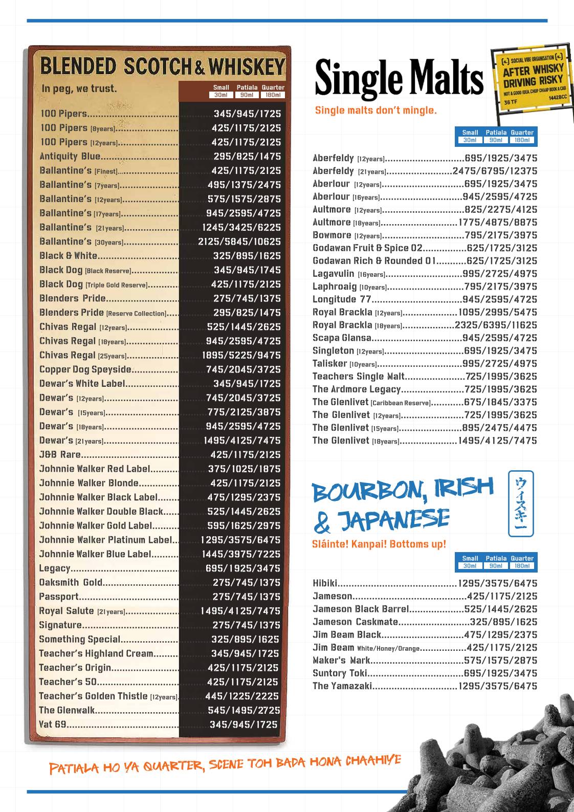 Hebbal SOCIAL menu