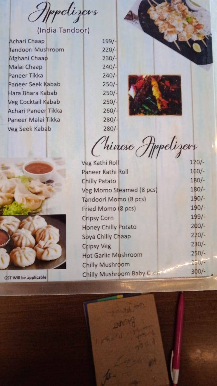 Hidden leaf cafe & resto menu