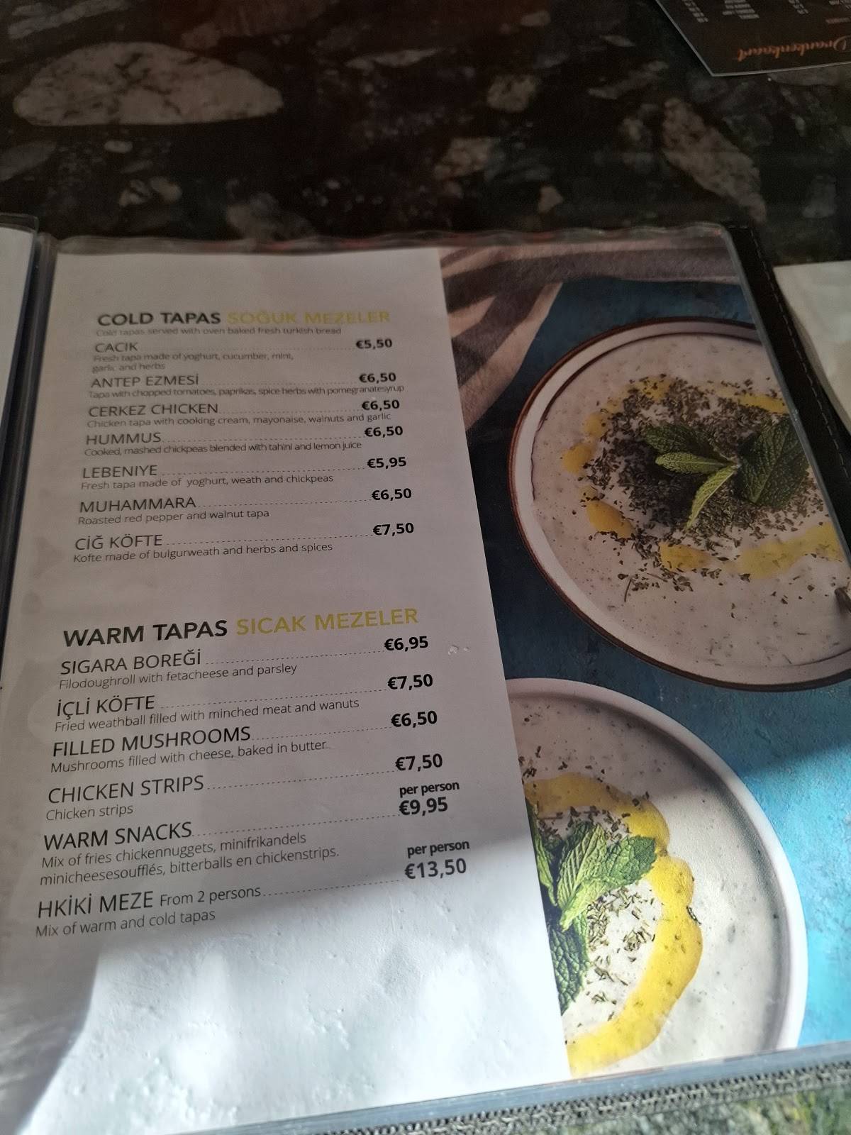 Menu de Hkiki Restaurant
