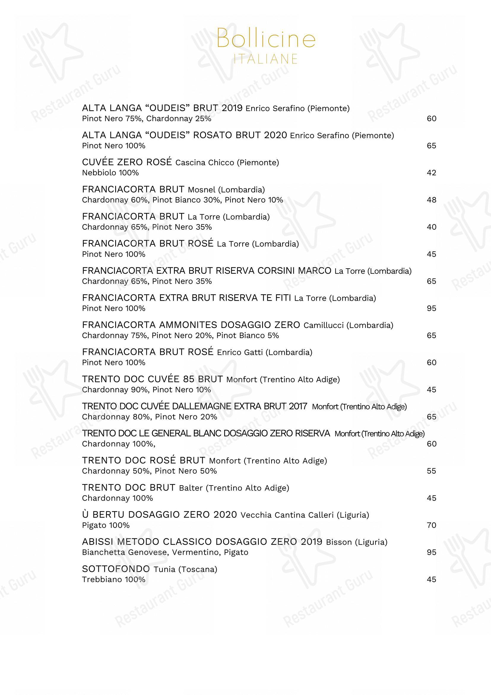 菜单 per Hostaria Ducale ristorante