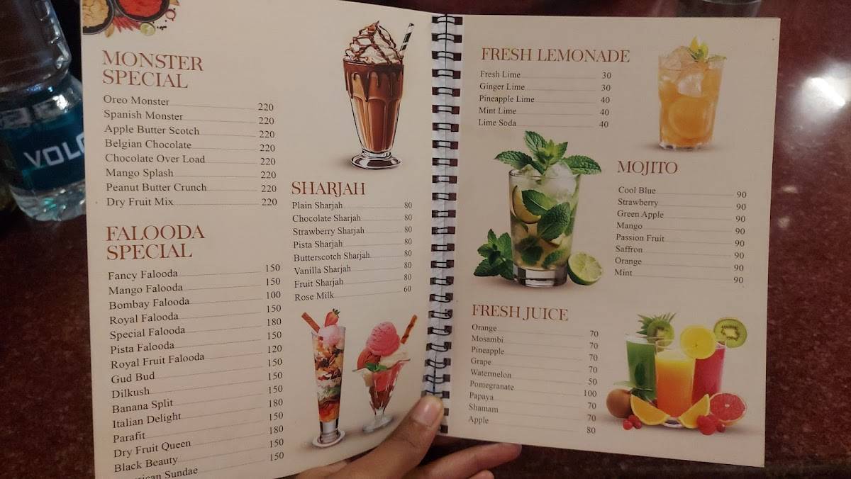 Hotel Daawat menu