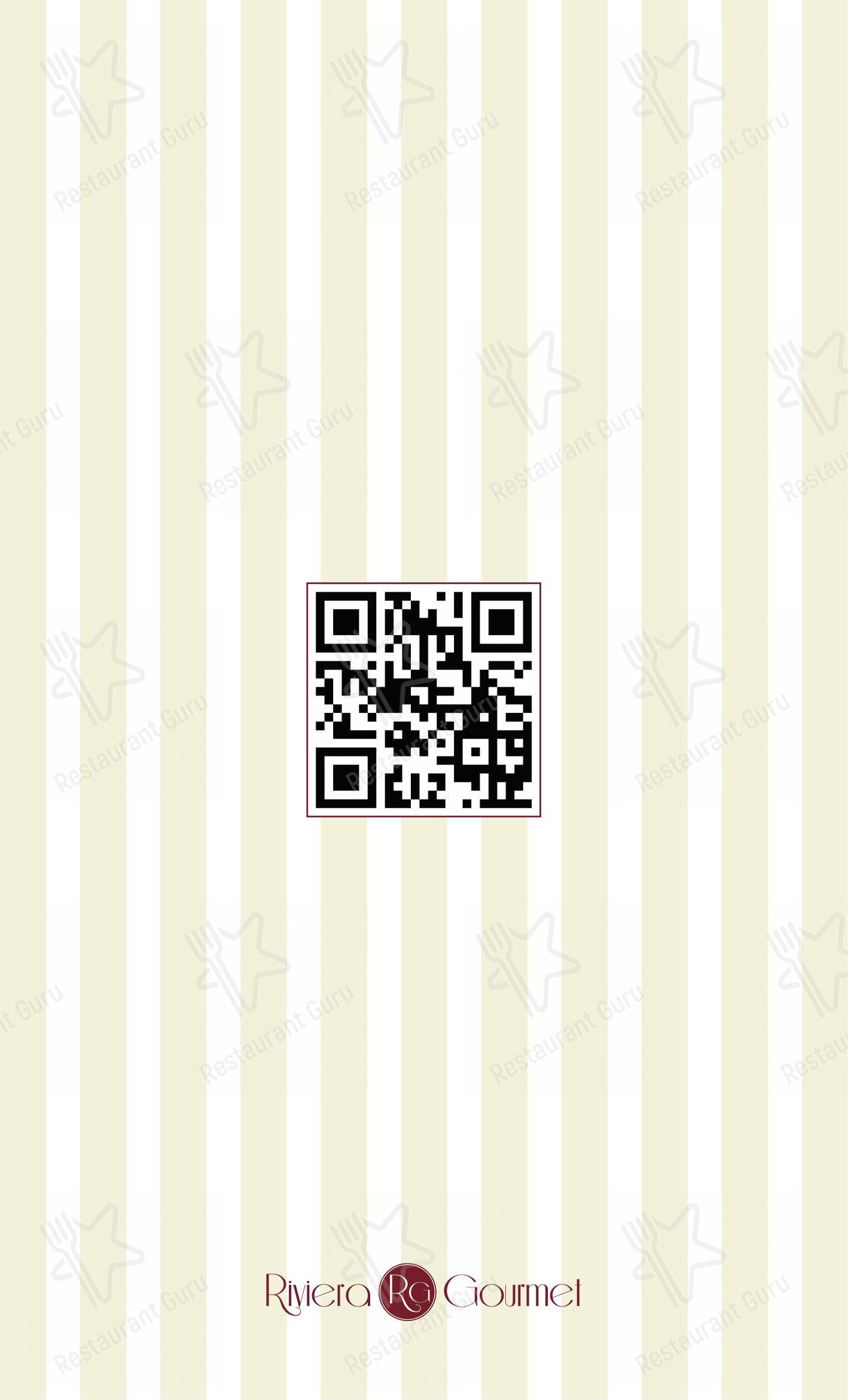 Menu per Splendide Riviera Boutique Art Hotel in Rapallo