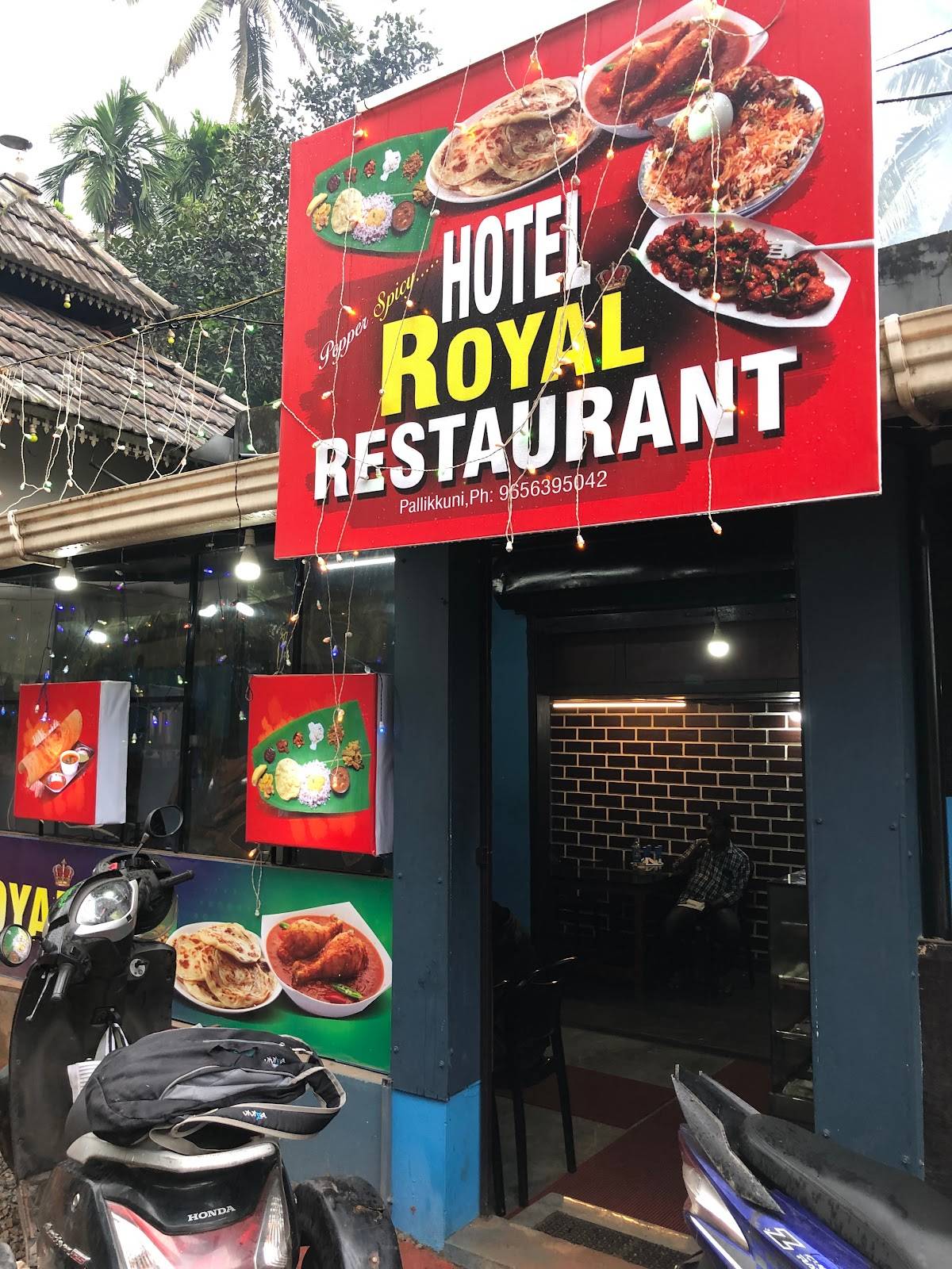 Hotel Royal Restaurant menu