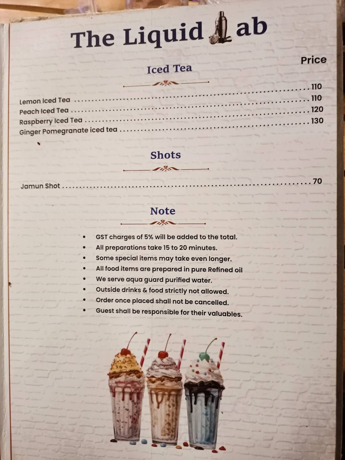 Hunger Window menu