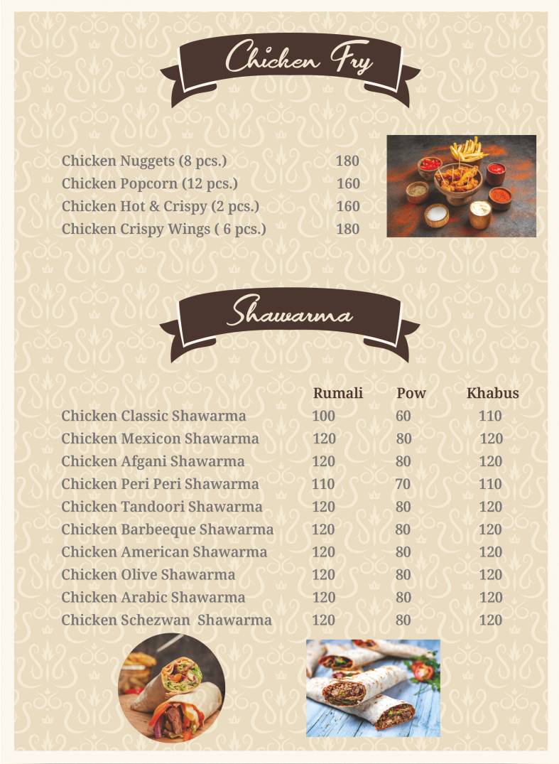 Hyderabadi Zaika nxt menu