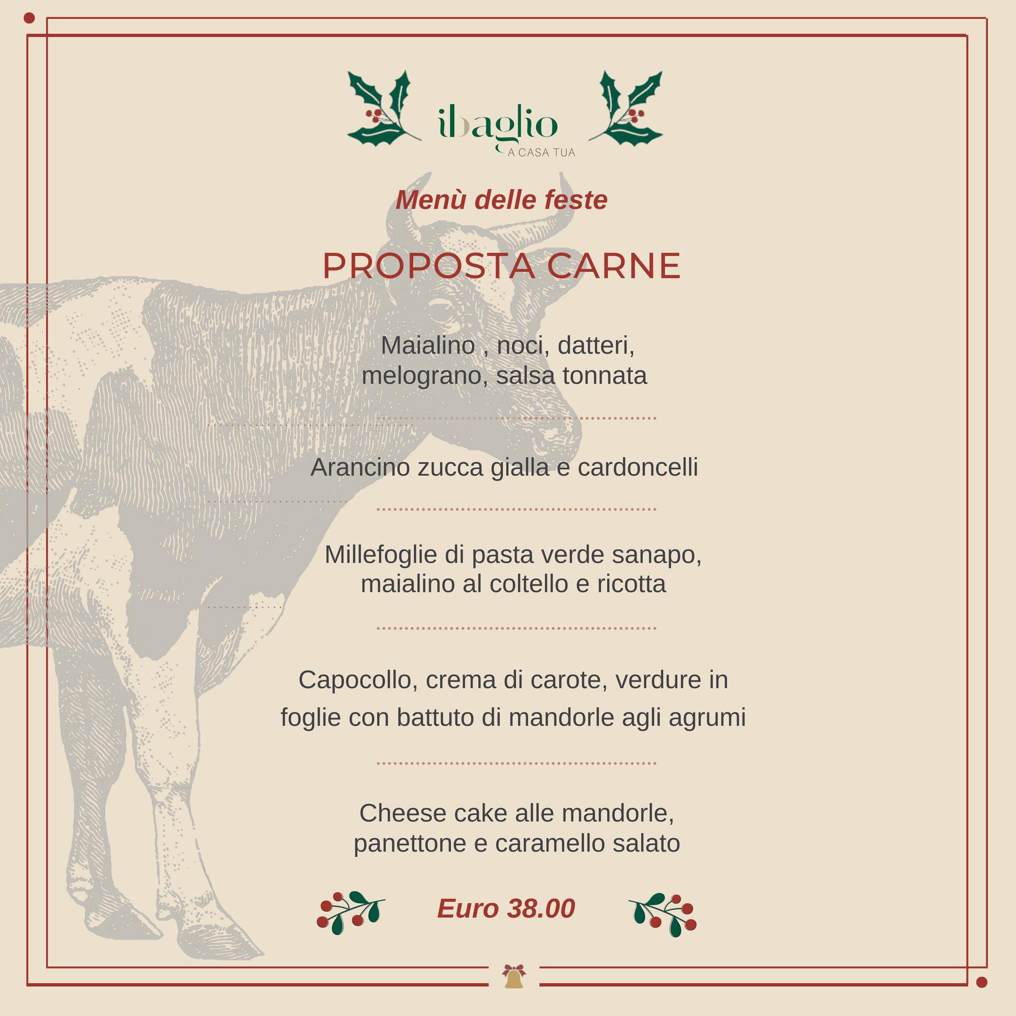 Menu de Il Baglio