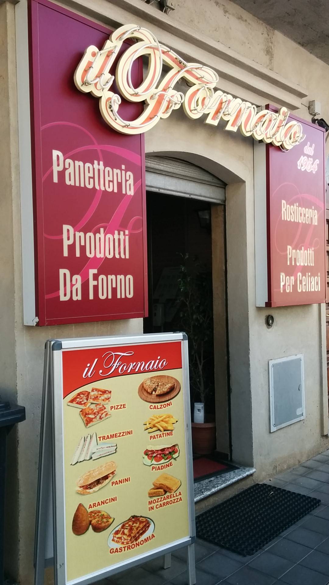 Menu di Il Fornaio Panetteria Bistro 