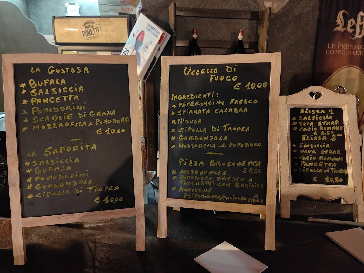 Menu di Il Gazza 