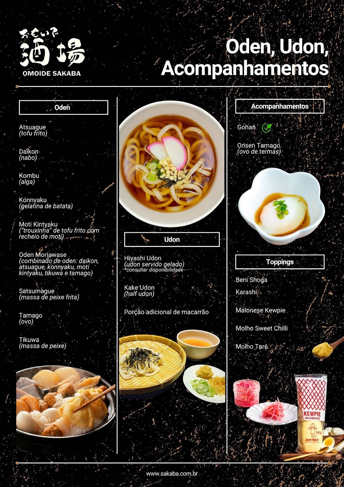 Izakaya Omoide Sakaba cardápio