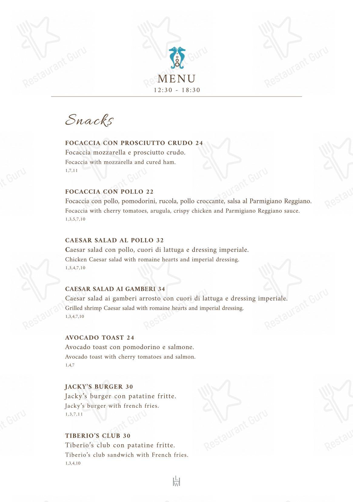 Menu di Jacky Bar - Menu bar