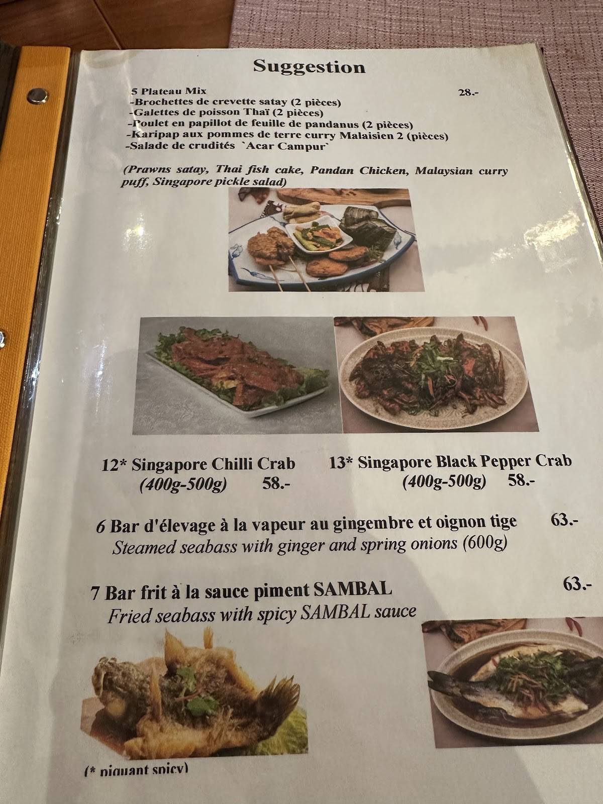 Menu di Jeck's Place 