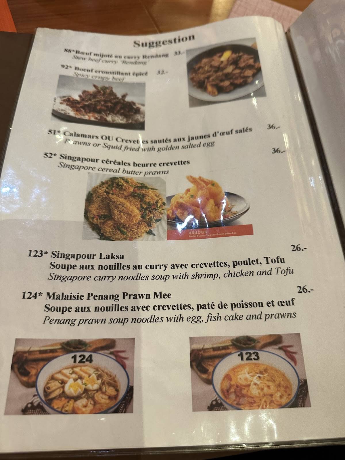 Menu di Jeck's Place 