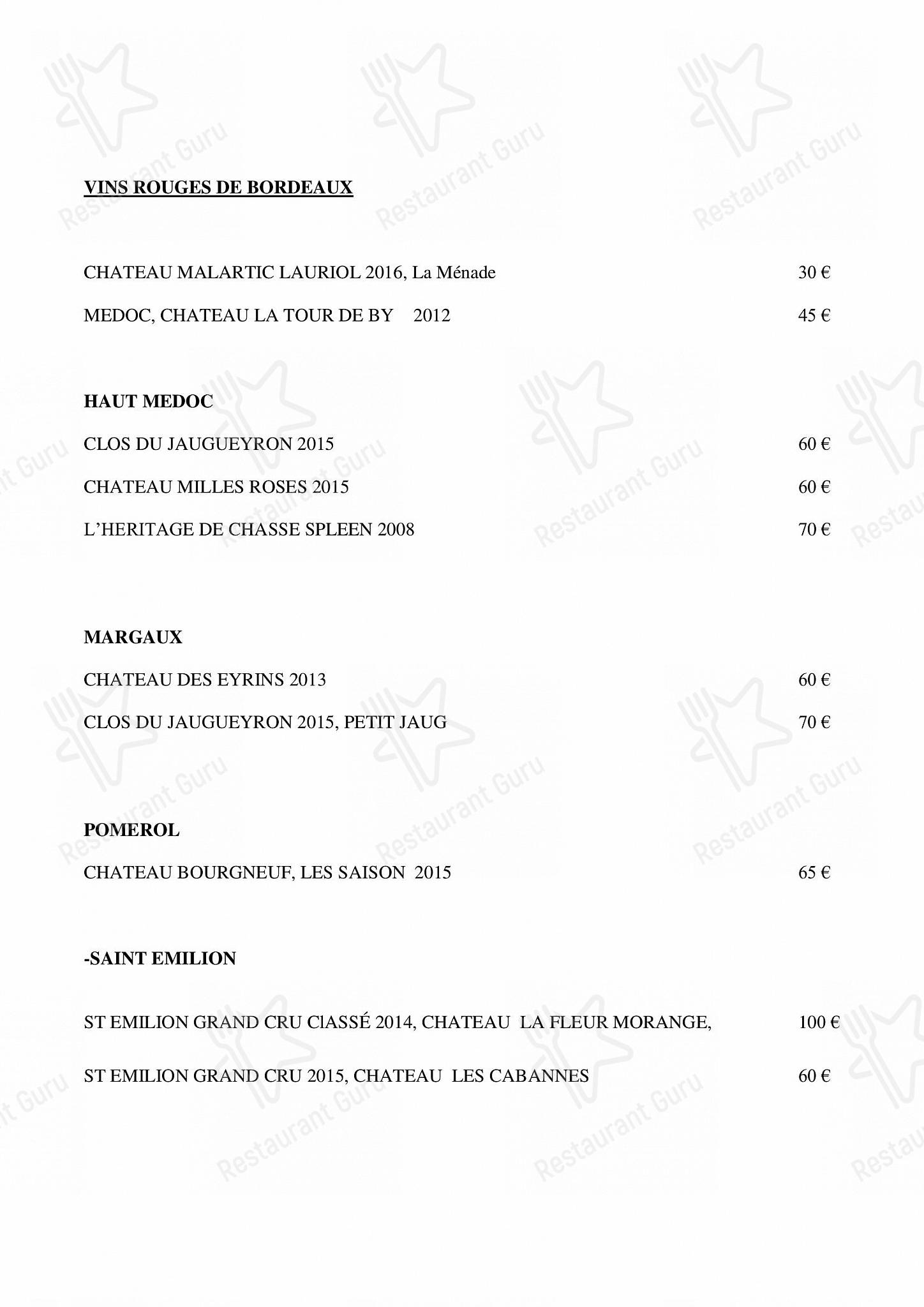 Group Booking Menu pour Jeux2 Goûts Châteauroux dans Châteauroux