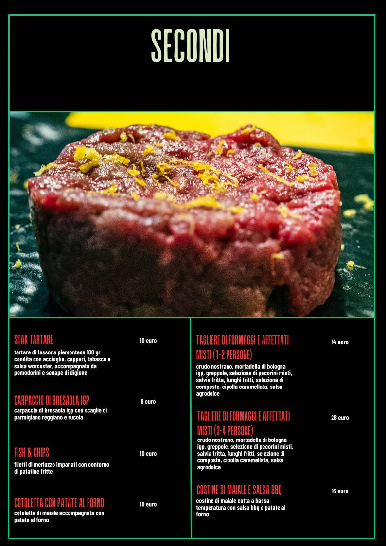 Menu di Jiggher Mixology Experience 