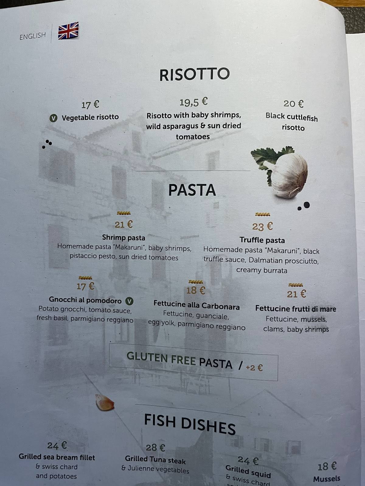 Menu di KOGO - Pizza, Pasta & Grill 