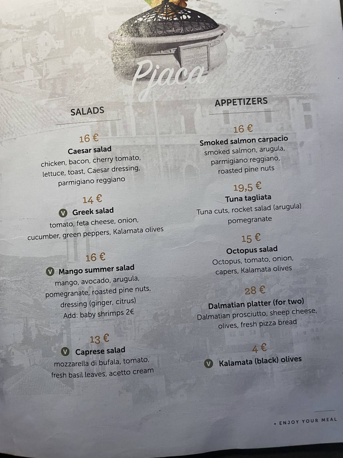 Menu di KOGO - Pizza, Pasta & Grill 