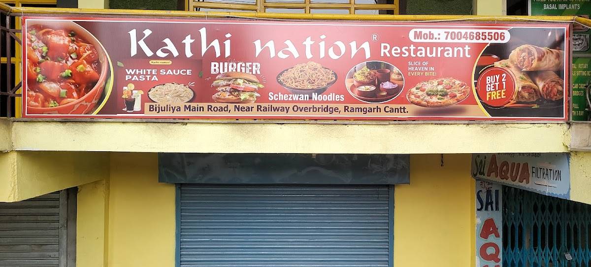 Kathi Nation menu