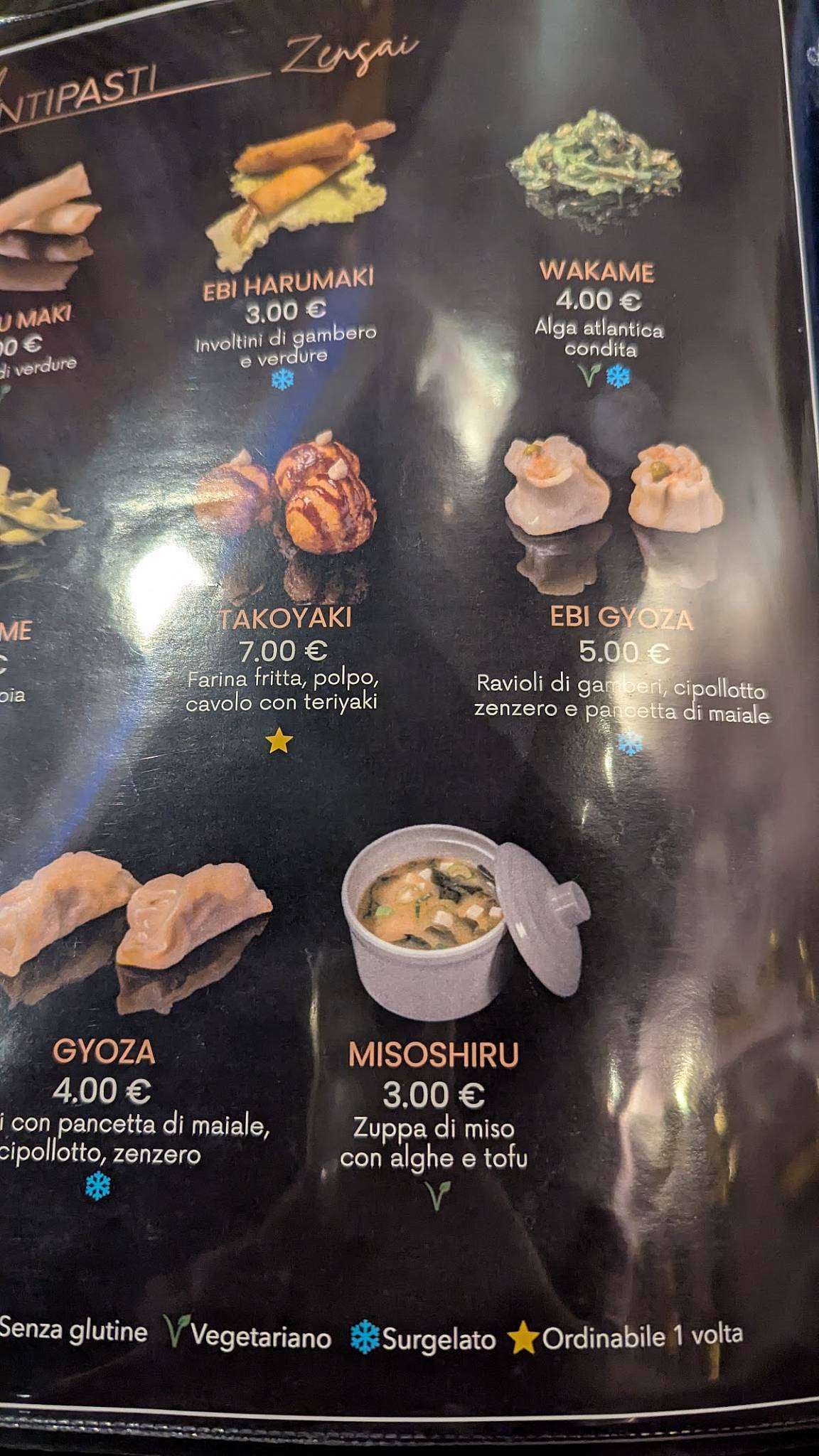 Menu di Kirin Fusion Restaurant 