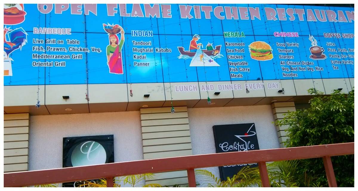 Open Flame Kitchen Restaurant menu