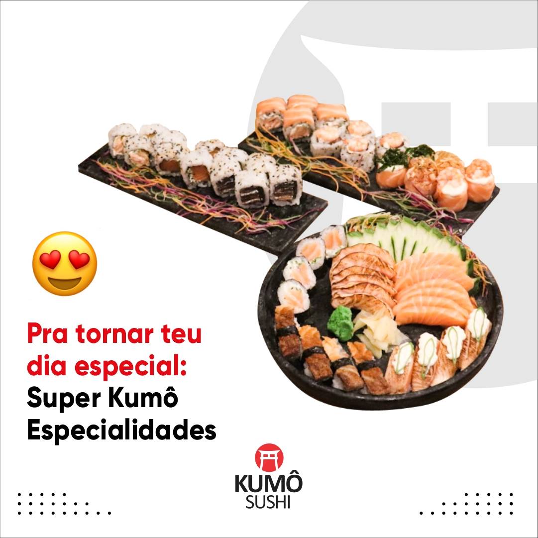 Kumô Sushi cardápio