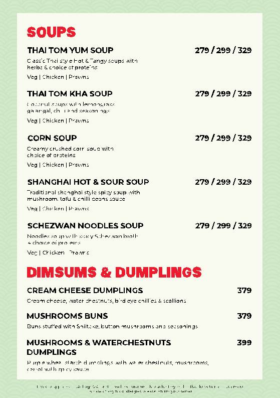 Kyba - Sushi, Dimsum & More menu