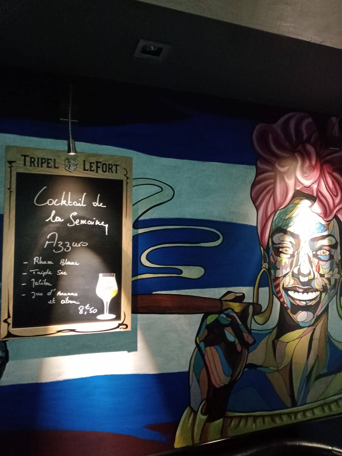 Menu de L'angélius Café