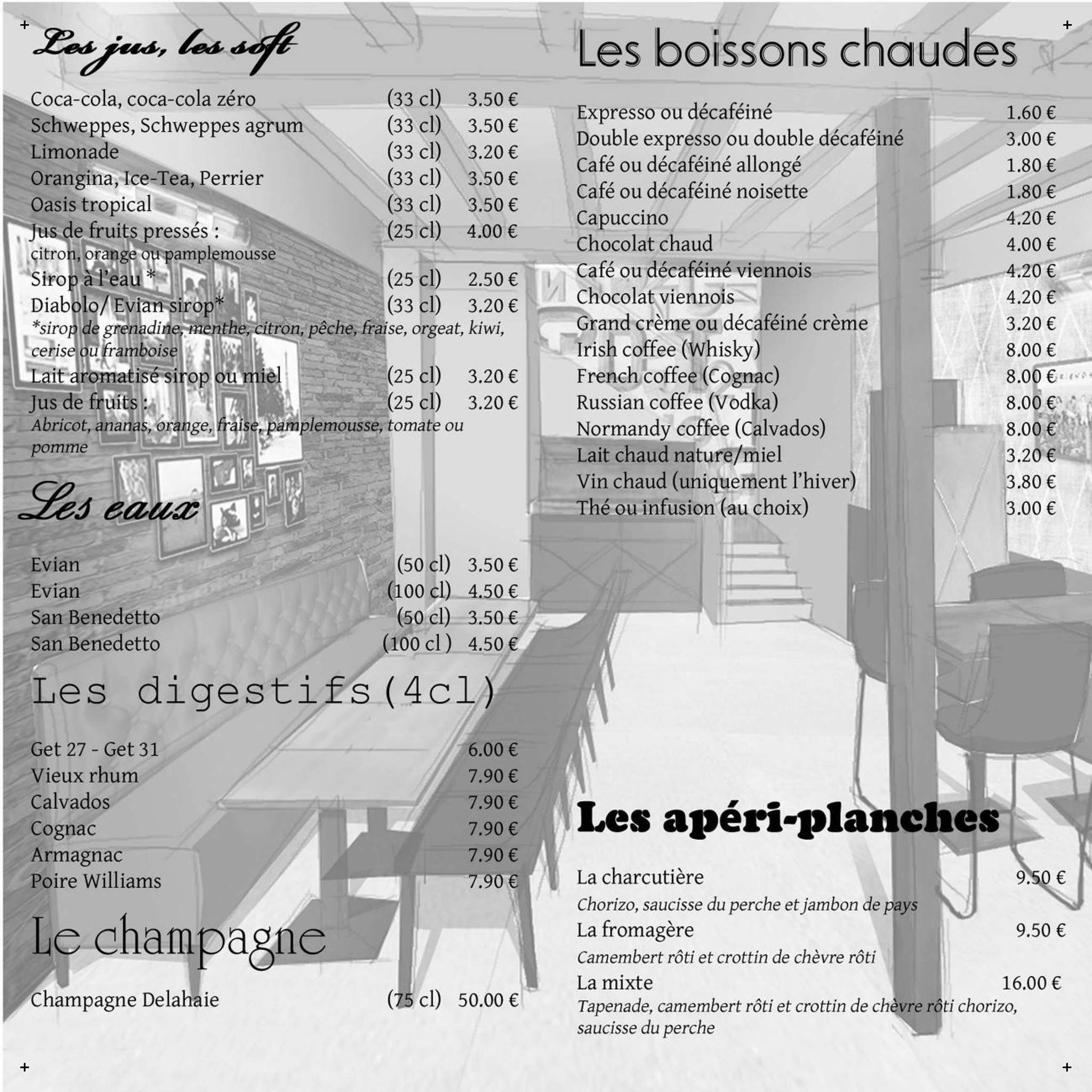 Menu de L'AnneXe