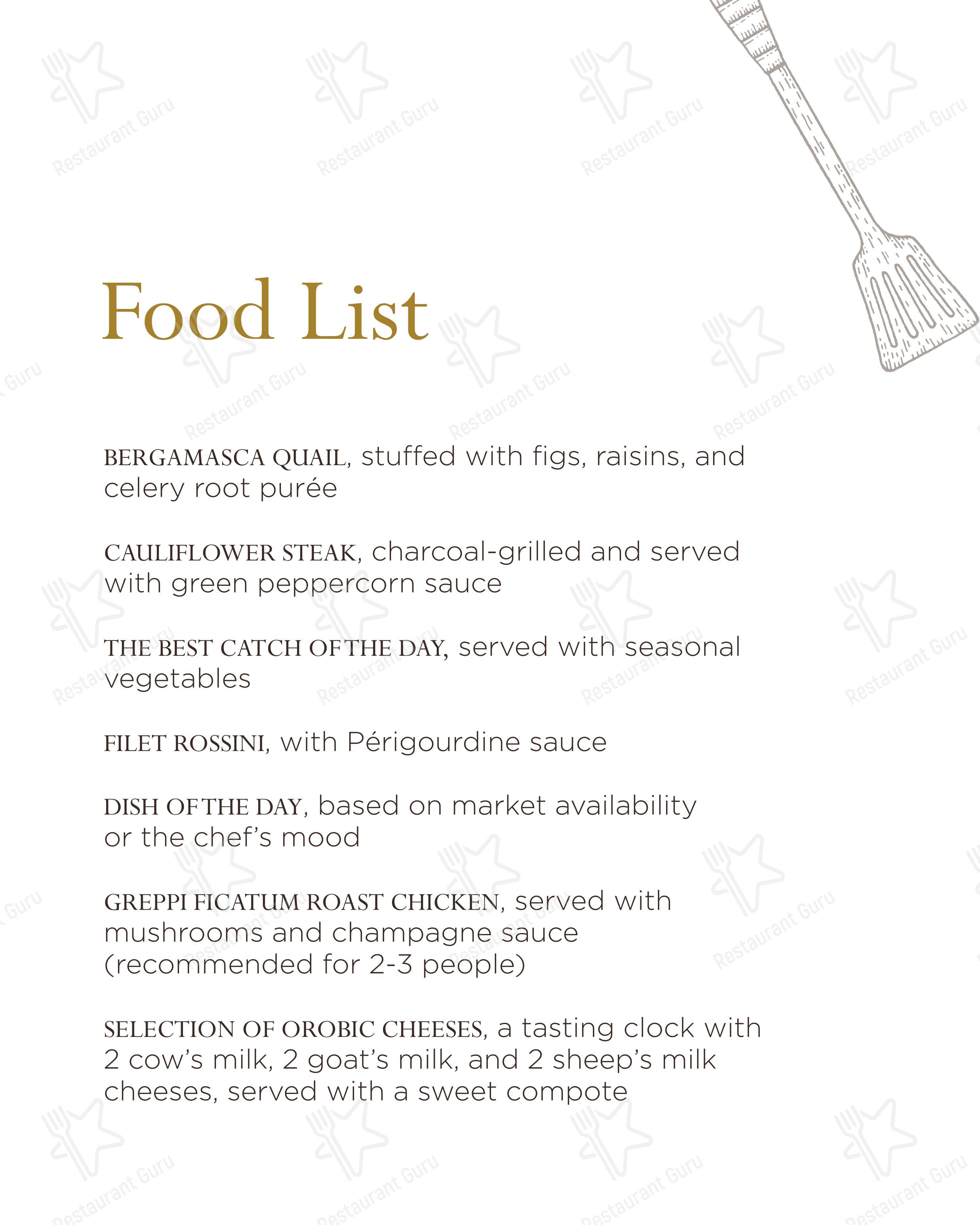 Menu di L'Ek Bistrot - 菜单