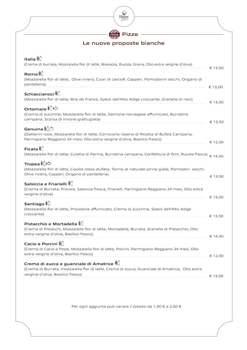 Menu di L'Oster Bif & Beef Restaurant 