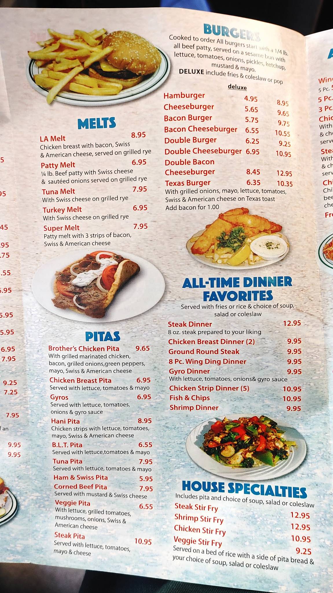 Menu at La Coney Island Restaurant, Warren, Dequindre Rd