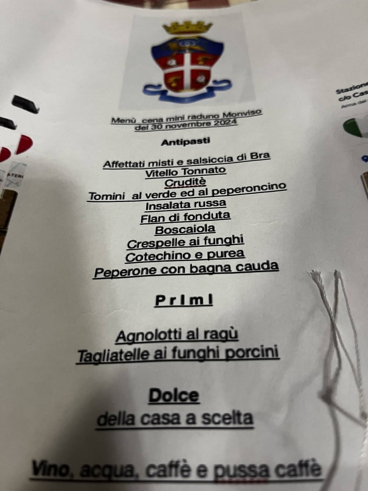 Menu di La Piola D'Le 2 Surele di Milano Susanna 